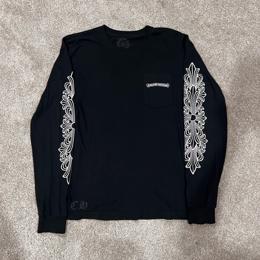 Chrome Hearts Dagger Eyechart Longsleeve